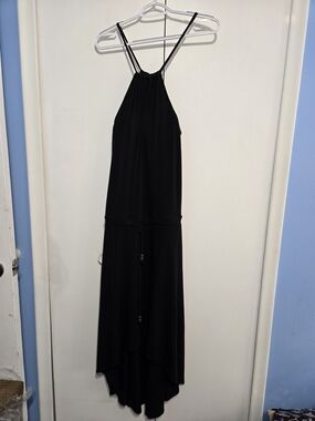 denim shirt dress ebay Midi - Indigo lp dress Finelines Refined 6-way Low The Ashleigh dress reimagines Color:black tropical